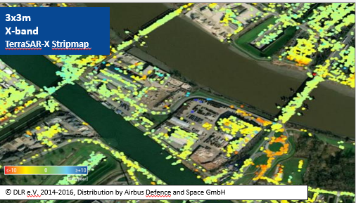 satellite insar -critical infrastructure monitoring