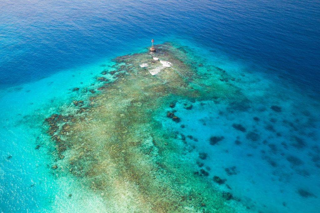 Shallow waters of Persian Gulf